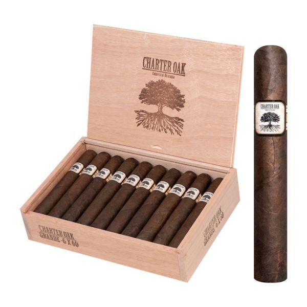 Charter Oak Connecticut Broadleaf Maduro Grande