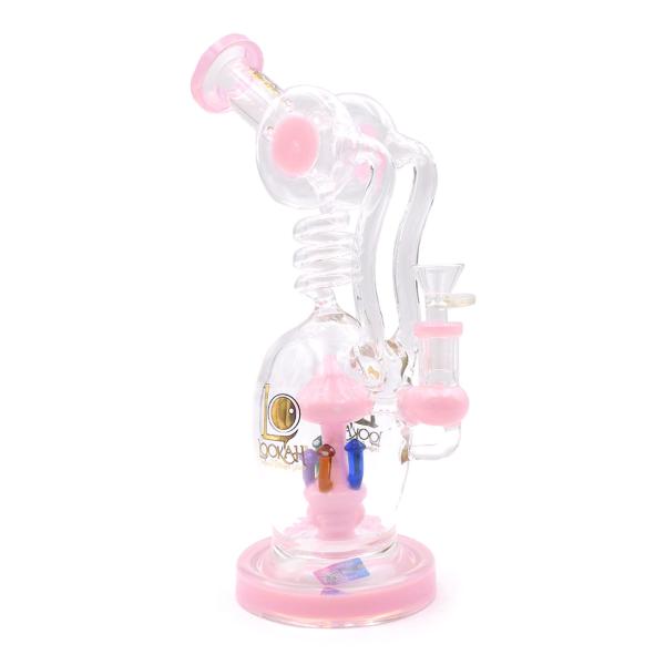 12" Lookah Waterpipe Mushroom Valley Glass Bong