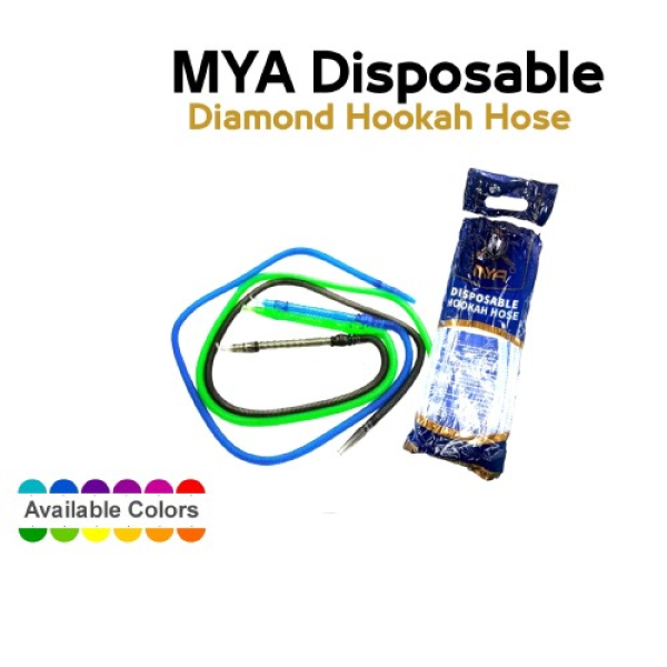 MYA Hookah Disposable Hose (Diamond Handle)