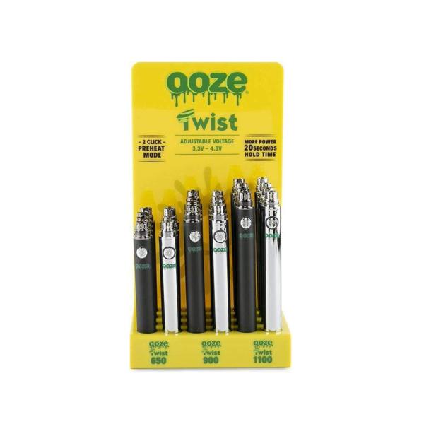 Ooze Twist Battery 24ct Display